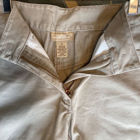 Vintage High Waisted Cotton Shorts - Picture 5 of 9